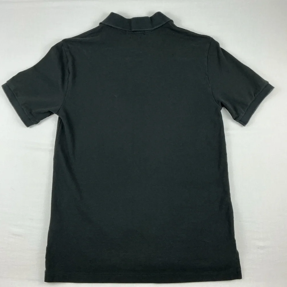 Polo Ralph‎ Lauren Classic Fit Shirt  Boys L (14-16) Black Pony Red Short Sleeve